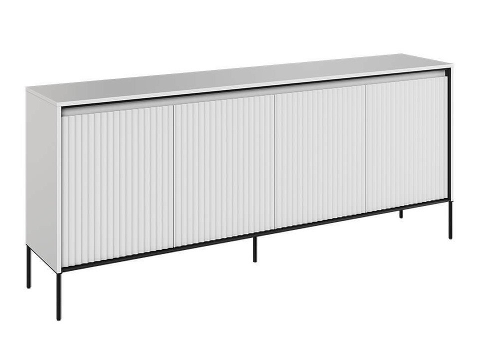 Skapis Fernolu 103 (Balts + Melns)