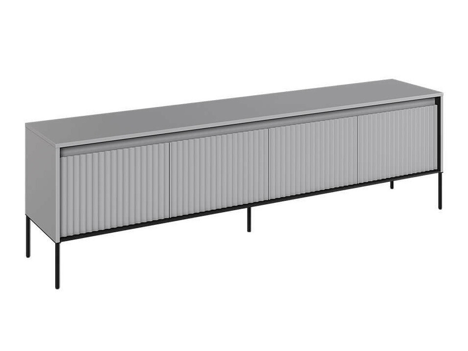 TV galds Fernolu 105 (Pelēks + Melns)