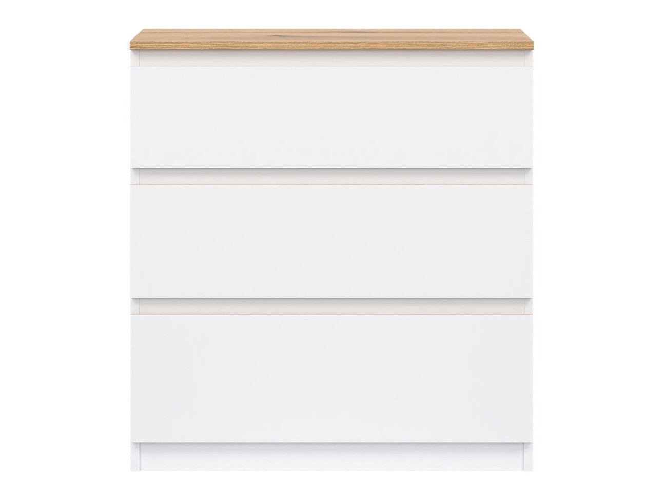 Kомод Catelbi 101 (Белый + Дуб)