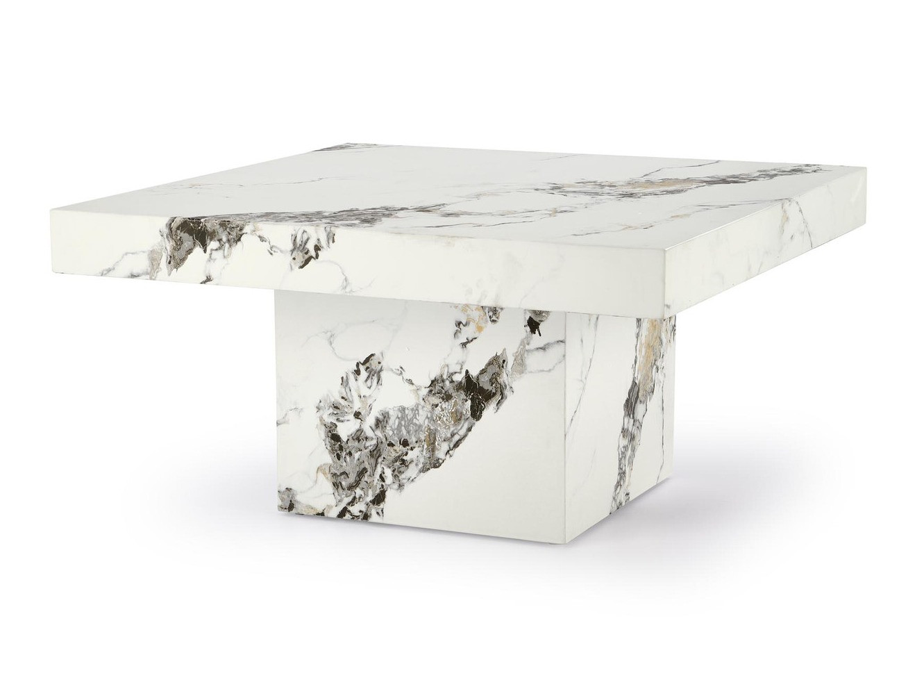 Žurnālu galdiņš Houston 1484 (Balts marmors)