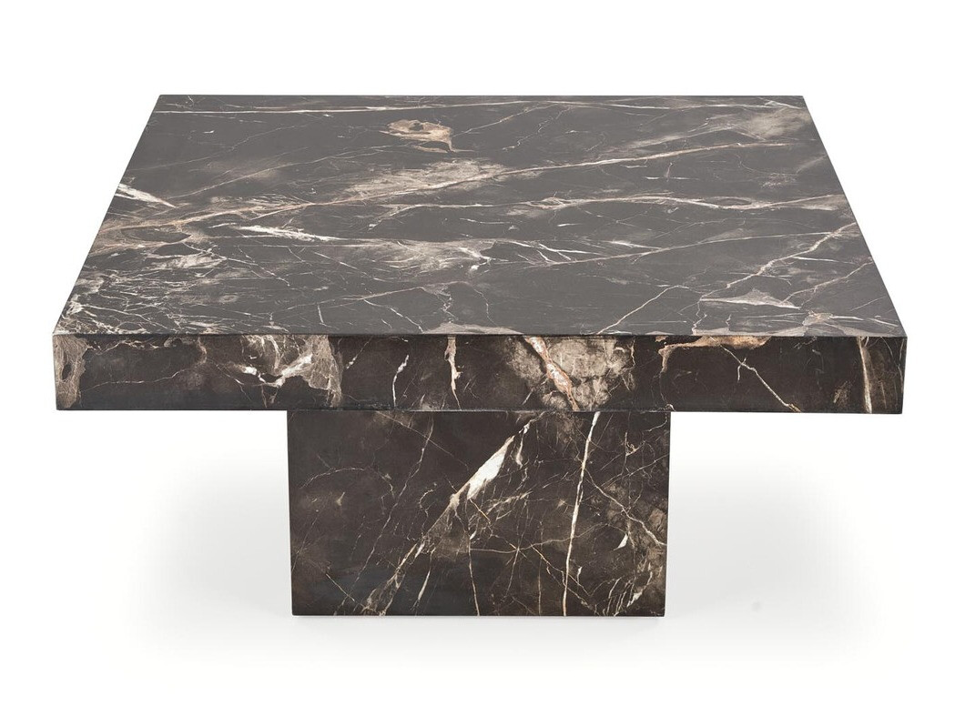 Žurnālu galdiņš Houston 1484 (Melnais marmors)