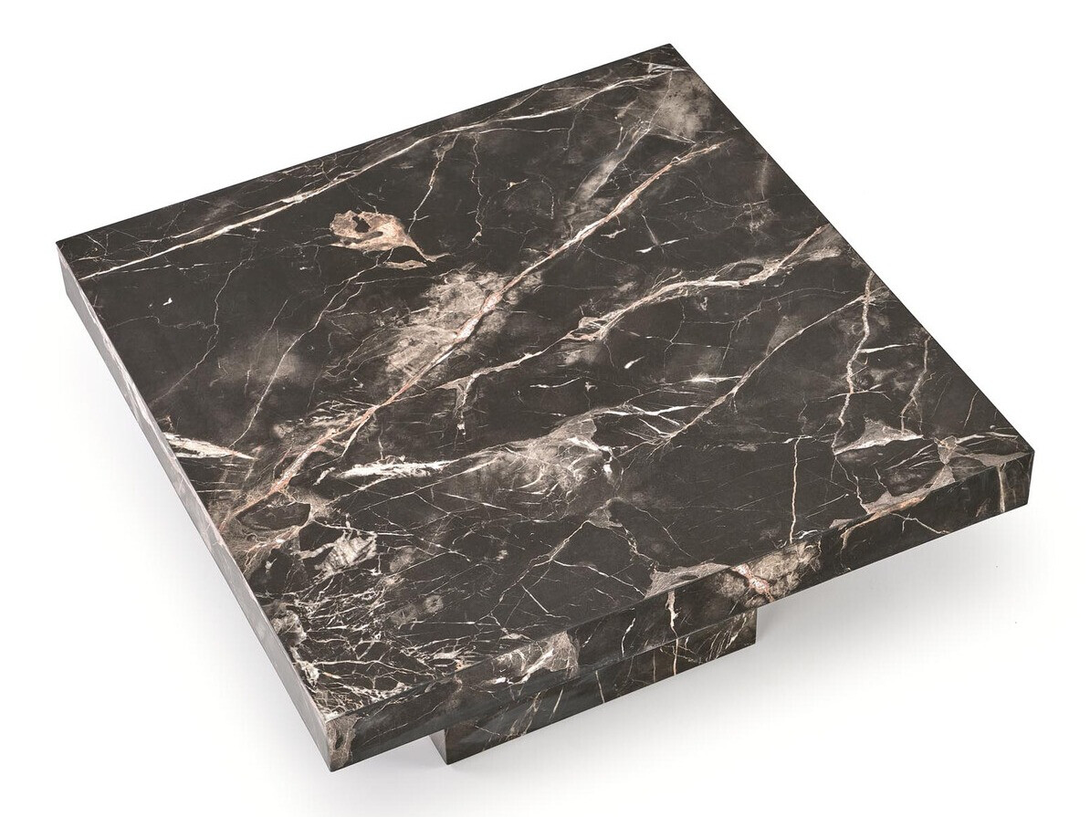Žurnālu galdiņš Houston 1484 (Melnais marmors)