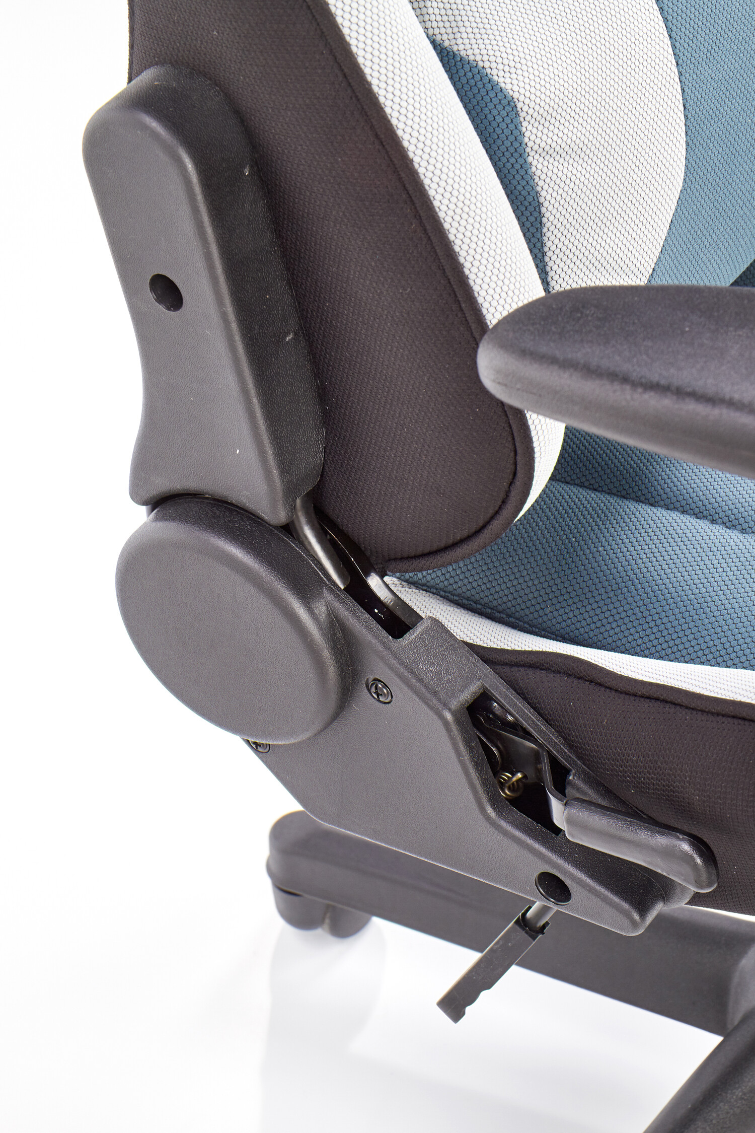 Игровое кресло Houston 1489 (Светло-серый + Бирюзовый)