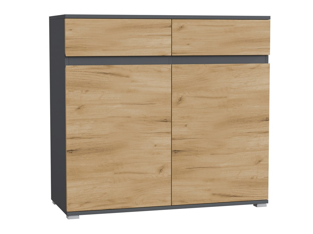 Kumode Elitivi 100 (Antracīts + Navarra ozols)