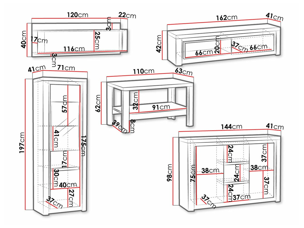 Набор для гостиной Etrmona 117