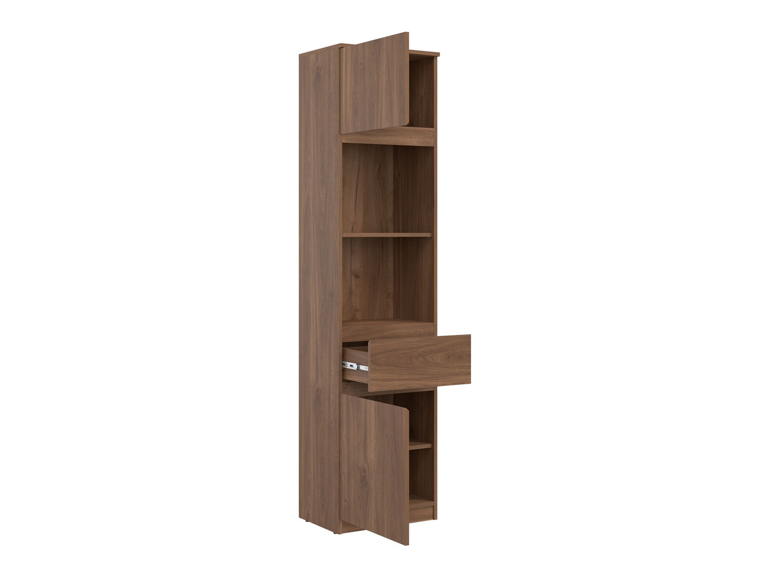 Стеллаж Orlando 225 (Темный дуб)