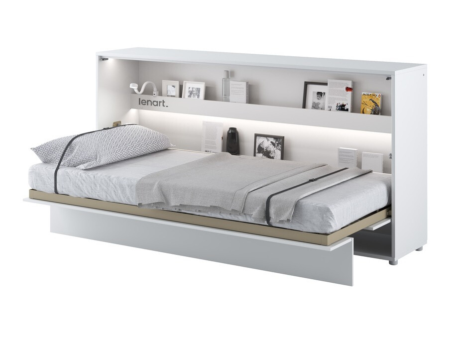 Sienas gulta Concept Pro Lenart V (Glancēts balts)