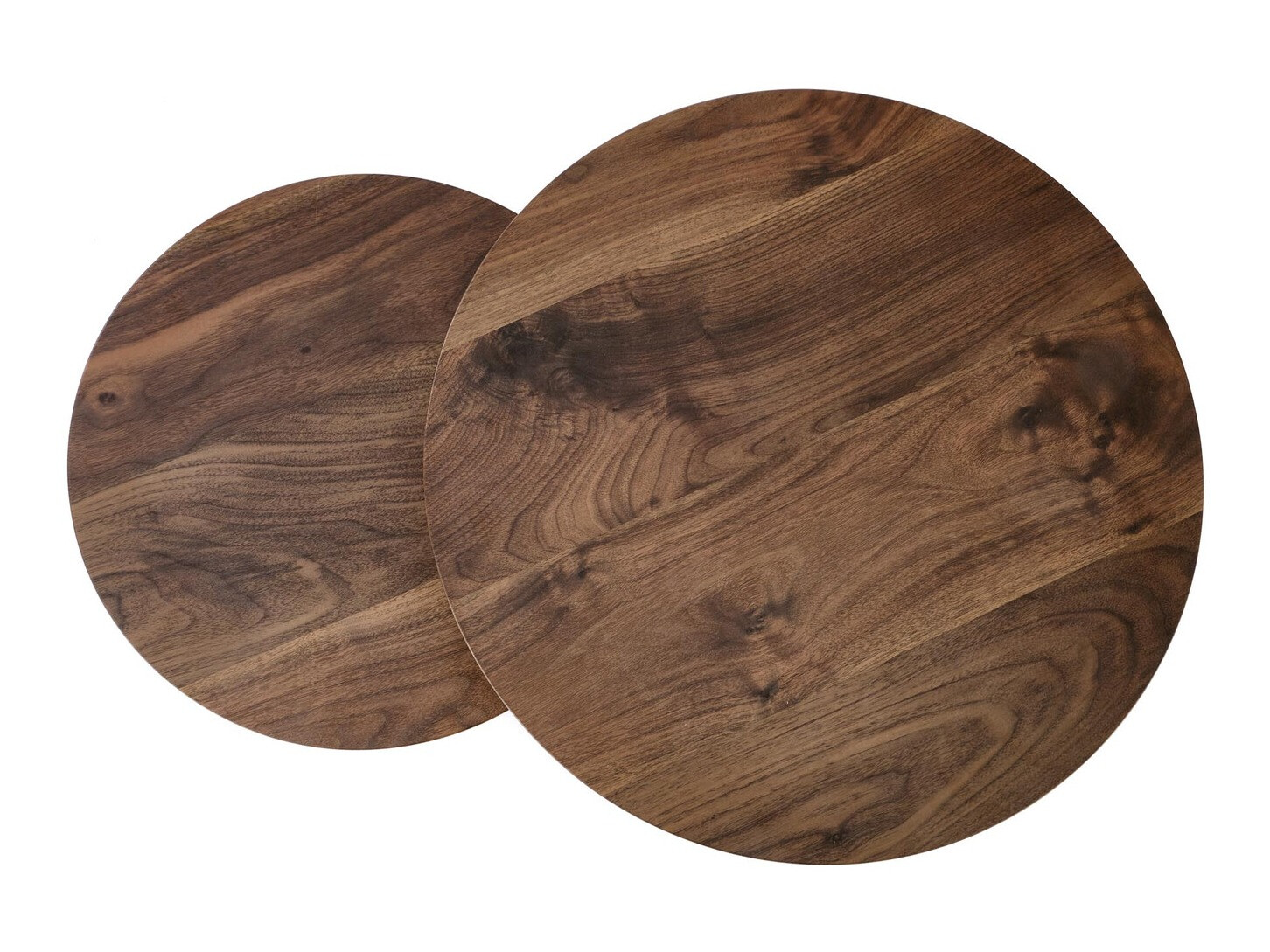 Комплект журнальных столиков Houston 951 (Орех + Чёрный)