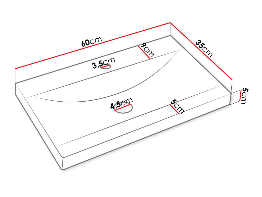 Набор для ванной комнаты Comfivo Livciro 105 (Чёрный + Графит)