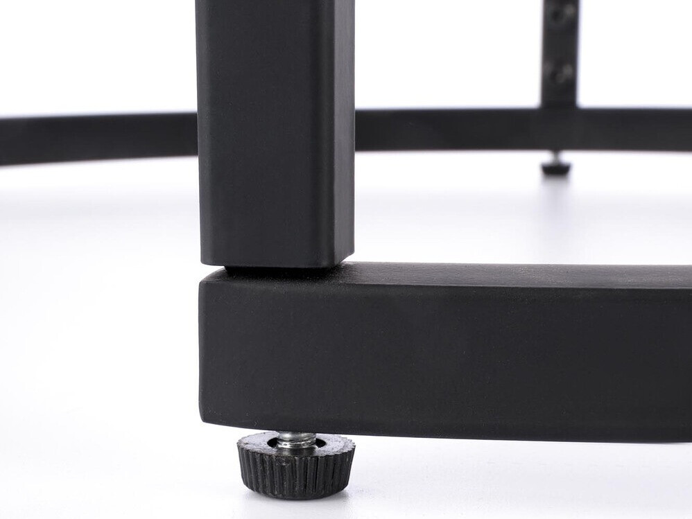 Žurnālu galdiņu komplekts Houston 951 (Rieksts + Melns)