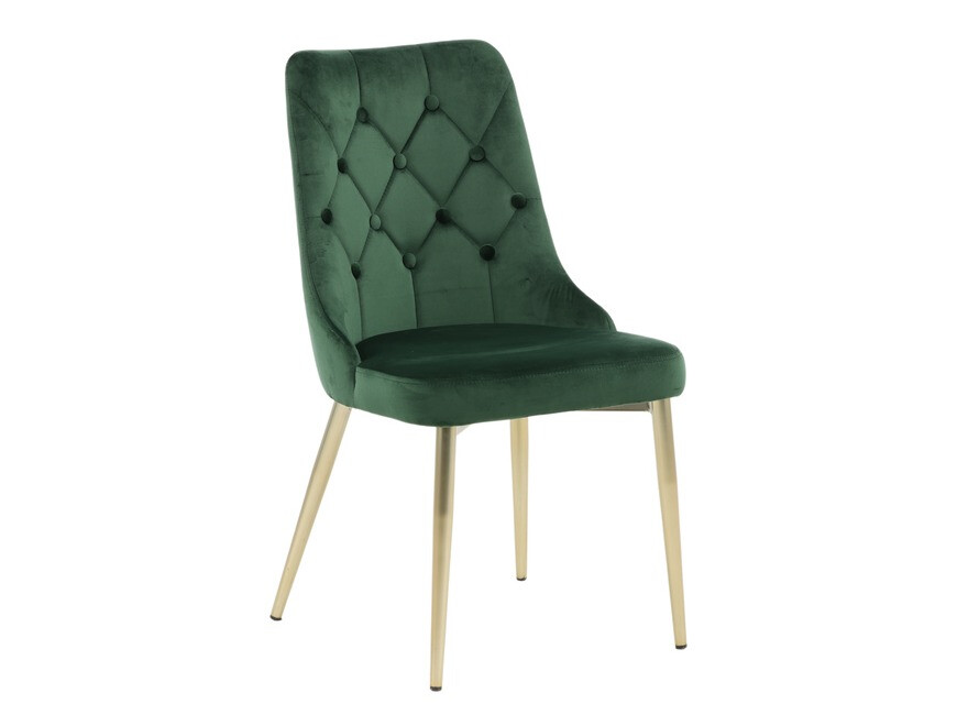 Ēdamistabas komplekts Dallas 1673 (Zaļš + zelta)