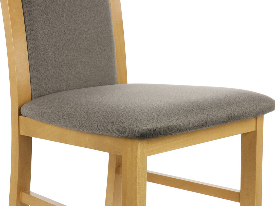 Krēsls Boston 463 (Gaišs koks + Brūns)