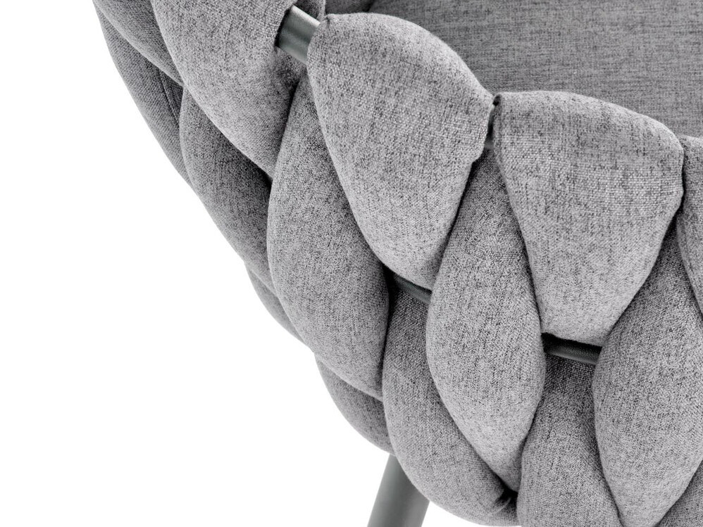 Krēsls Houston 1508 (Pelēks + Melns)