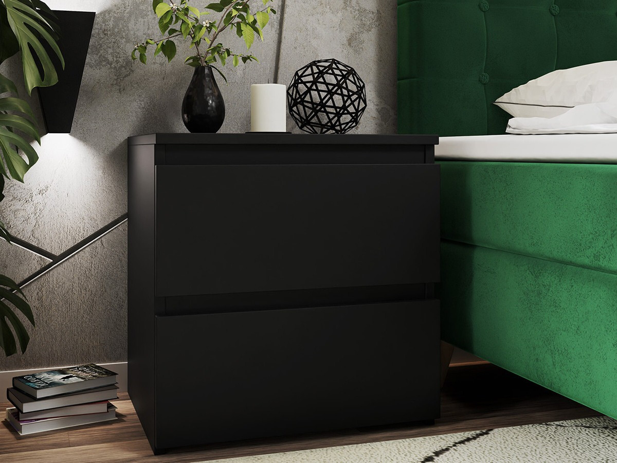 Naktsgaldiņš Comfivo 158 (Melns)