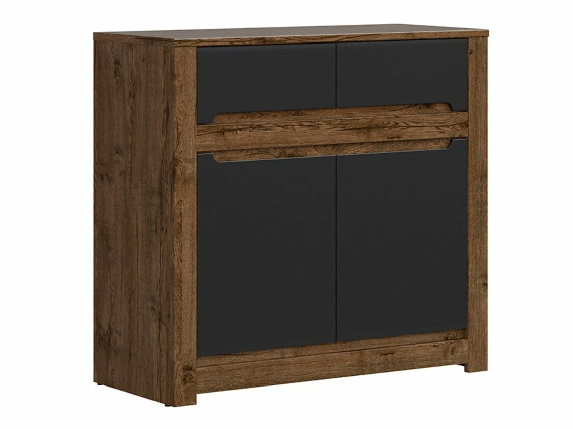 Kомод Ophevaru 100 (Матовый черный + April дуб)