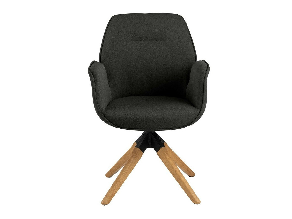 Стул Norsica 391 (Тёмно-серый + Светлое дерево)