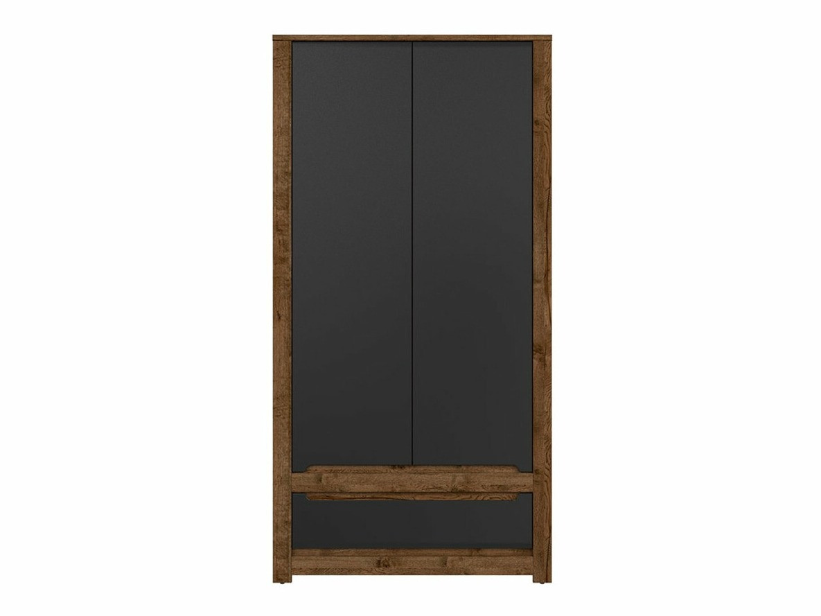 Skapis Ophevaru 109 (Matēts melns + April ozols)