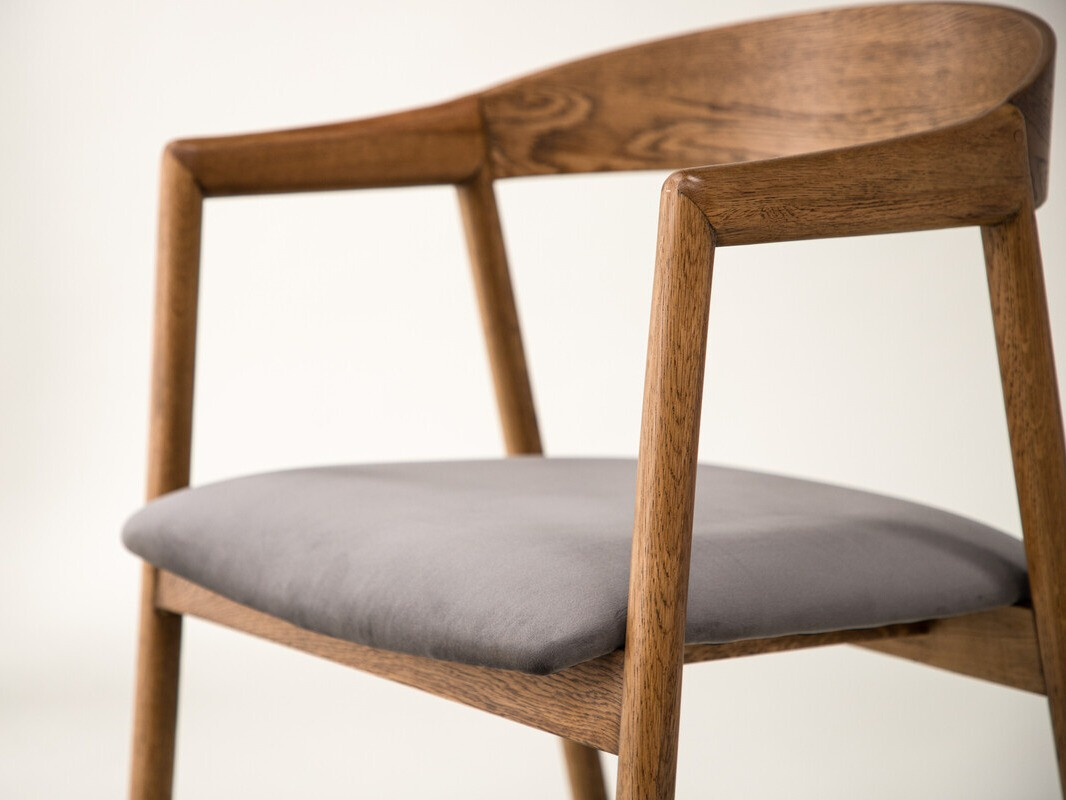 Стул Dallas 4939 (Серый + Коричневый)