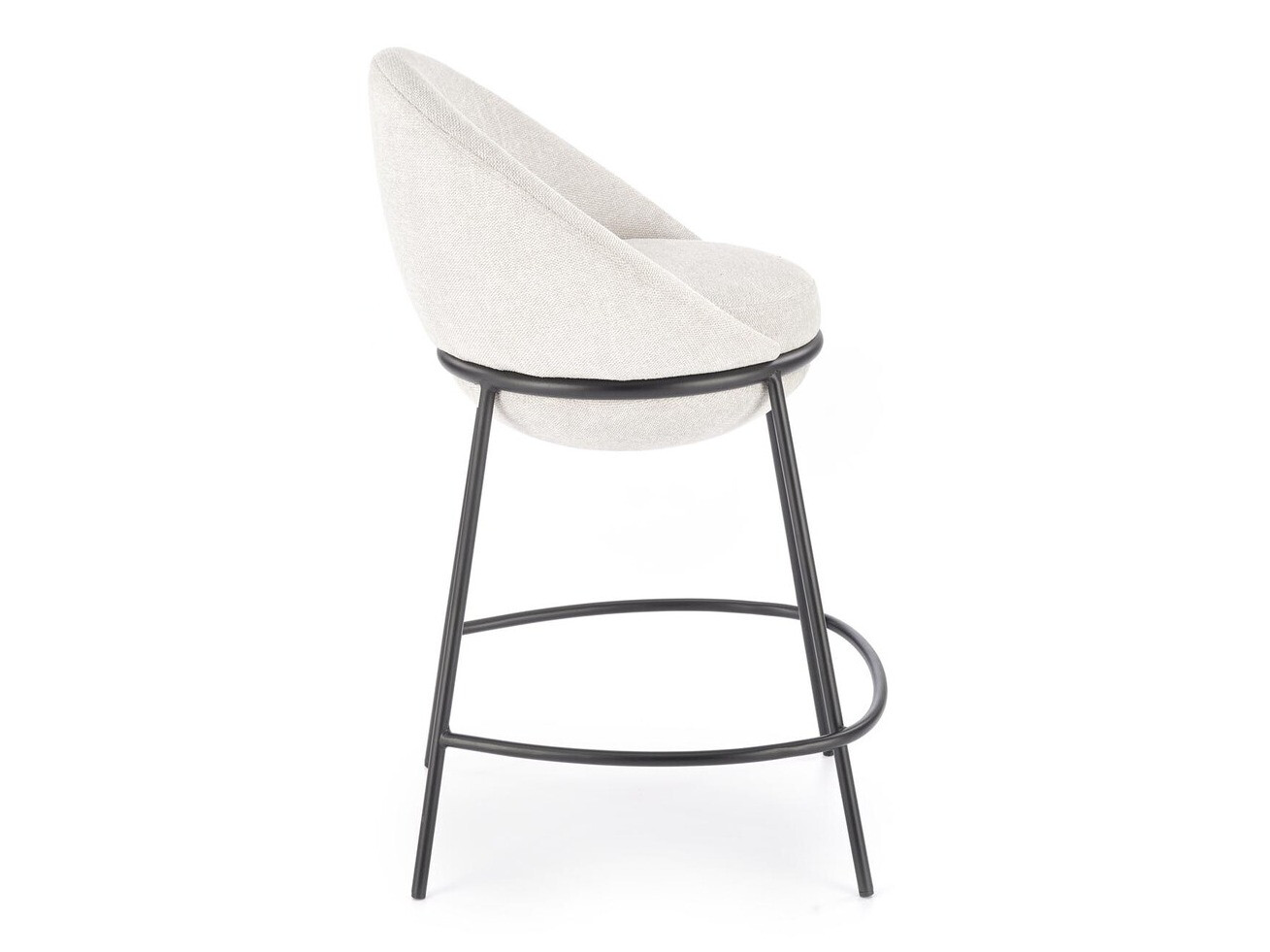 Низкий барный стул Houston 1515 (Бежевый)