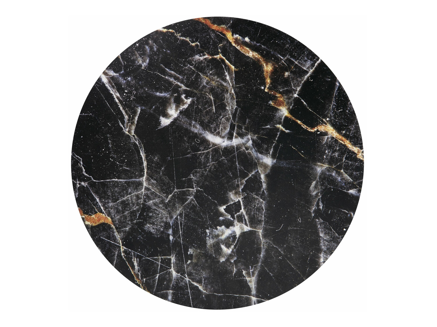 Журнальный столик Houston 1512 (Чёрный + Черный мрамор)