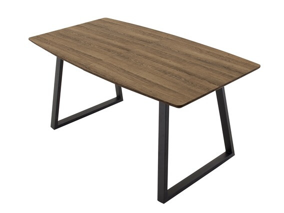 Ēdamistabas komplekts Dallas 335 (Ziedu raksts + Melns)