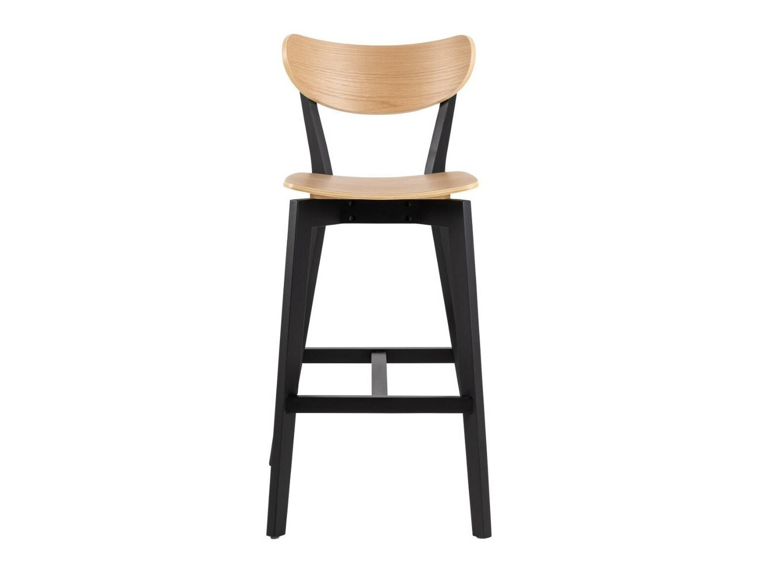 Bāra krēsls Norsica 736 (Melns + Gaišs koks)