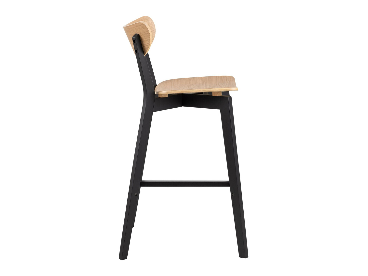 Bāra krēsls Norsica 736 (Melns + Gaišs koks)