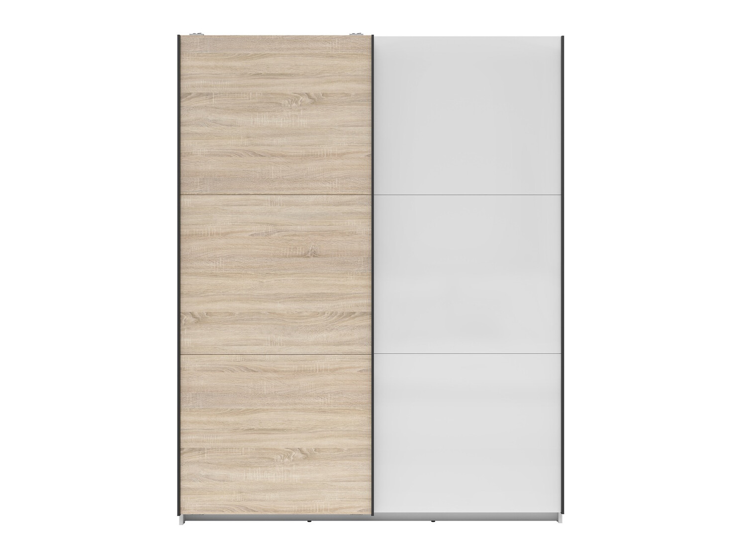Skapis Livevaro 117 (Balts + Sonomas ozols)