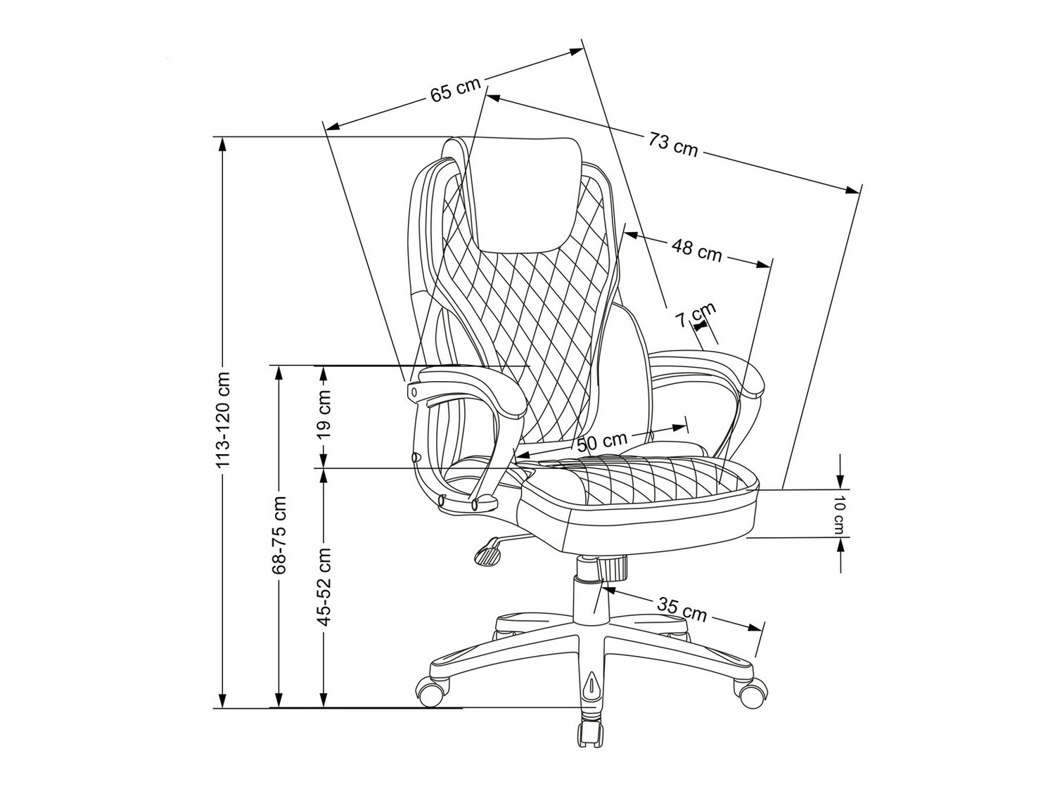 Biroja krēsls Houston 1528