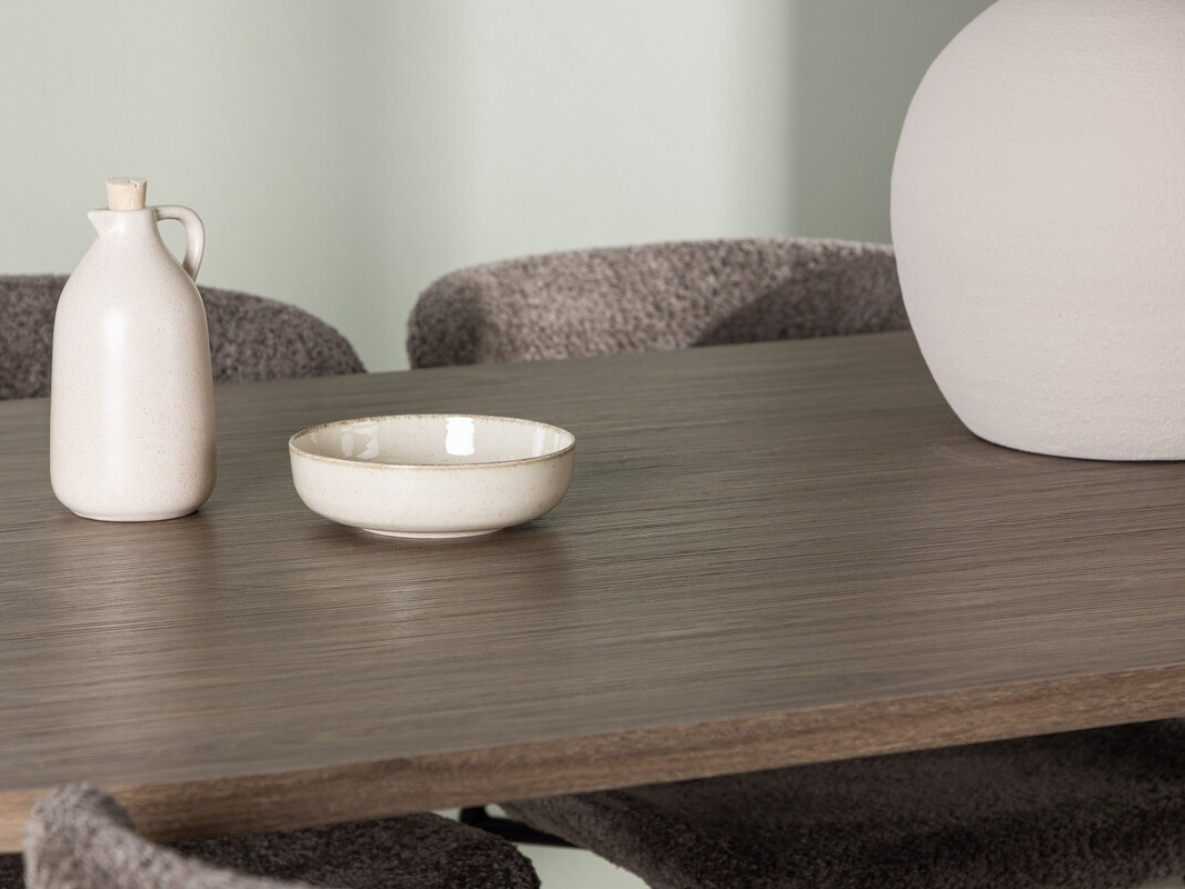 Ēdamistabas komplekts Dallas 4132 (Brūns + Melns)