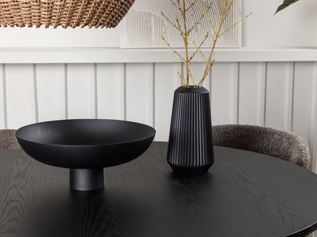 Обеденный гарнитур Dallas 4147 (Коричневый + Чёрный)