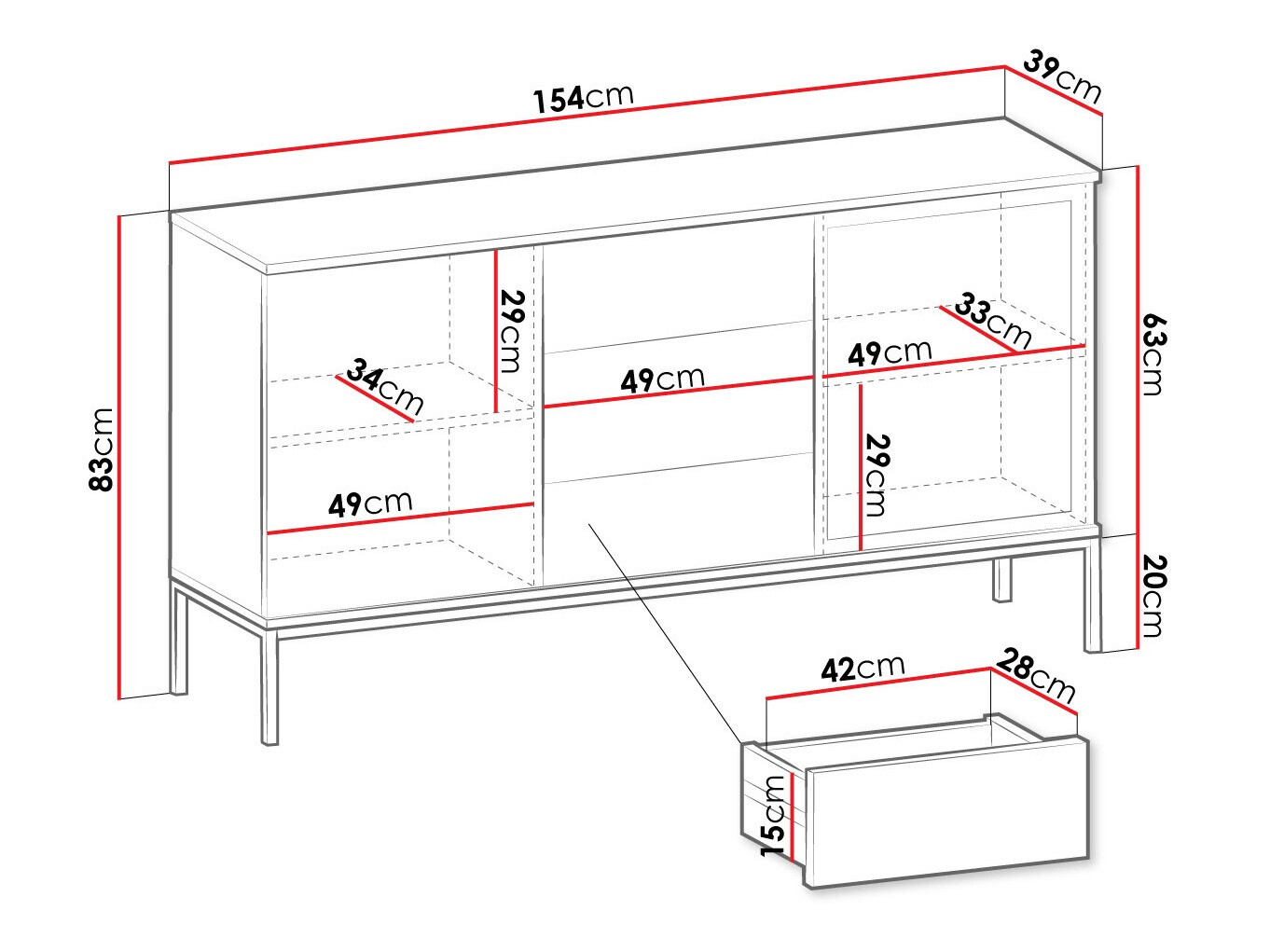 Kumode Soferi 108 (Melns + Votan ozols)