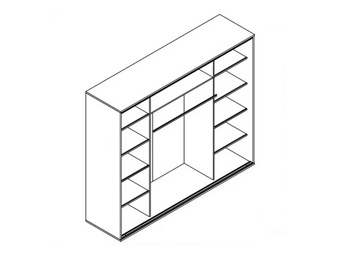 Skapis Murrieta 103 (Balts)