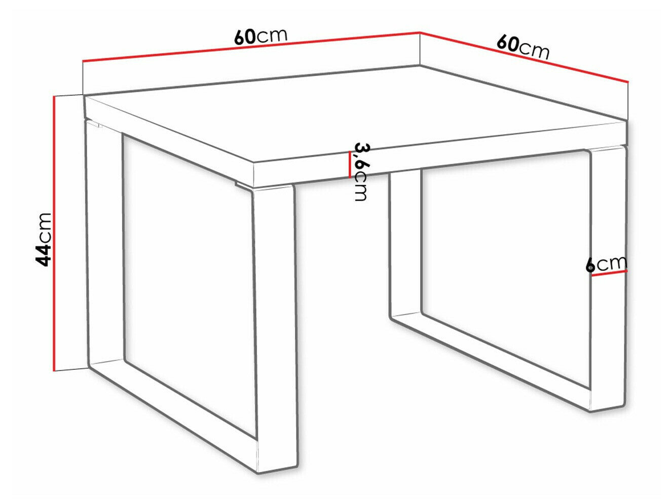 Žurnālu galdiņš Germantown 109