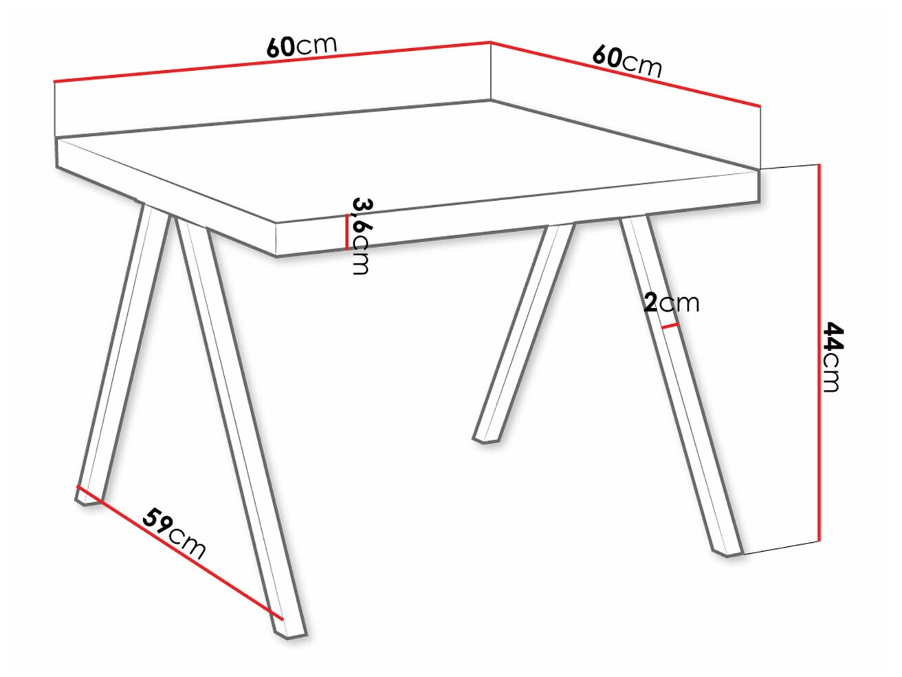 Žurnālu galdiņš Germantown 110