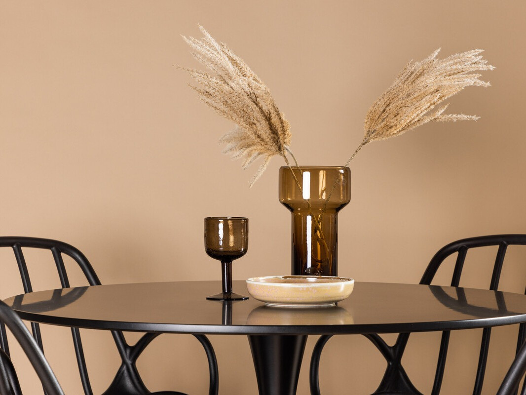 Ēdamistabas komplekts Dallas 4165 (Melns)