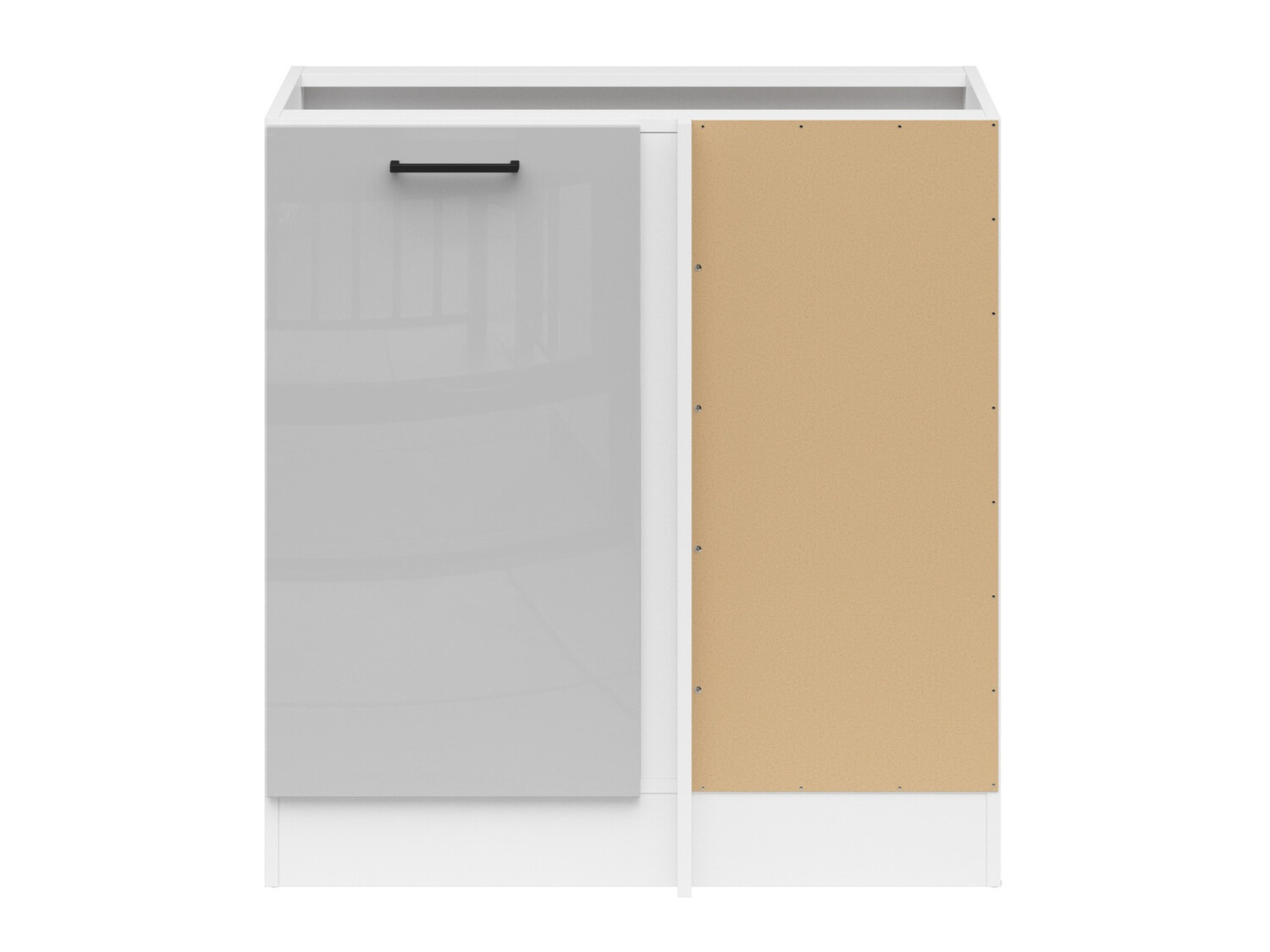 Модульный угловой шкафчик Line Grey 101