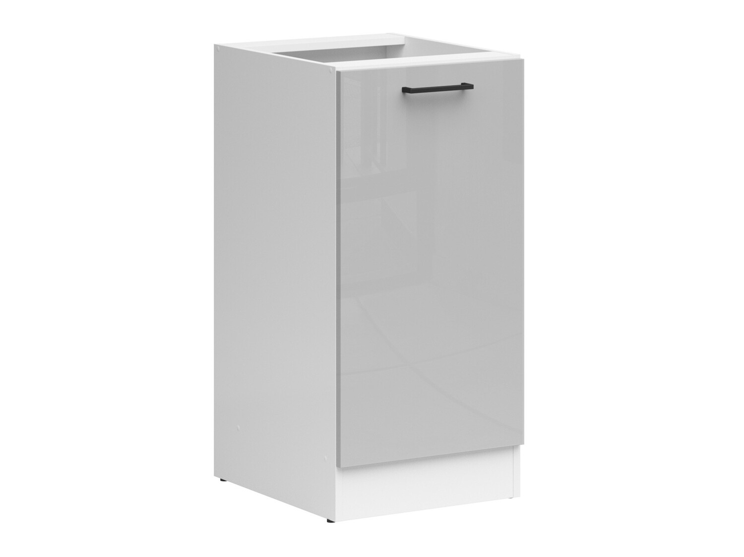 Moduļu skapis ar durvīm Line Grey 100