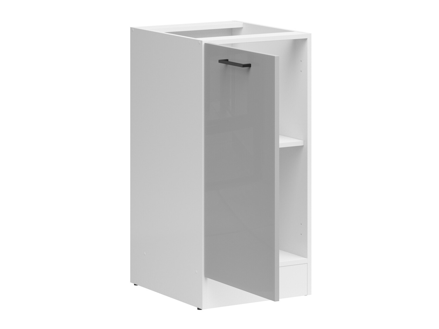 Moduļu skapis ar durvīm Line Grey 105