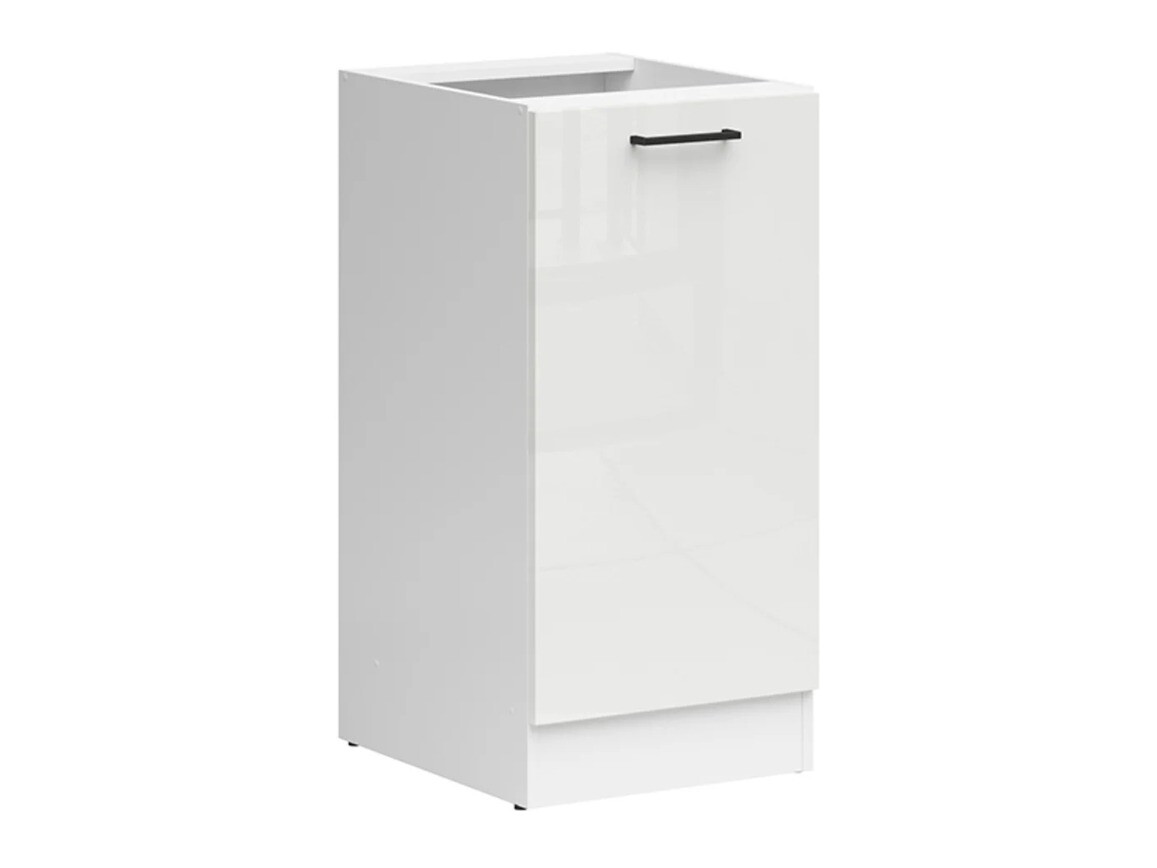 Moduļu skapis ar durvīm Line White 100