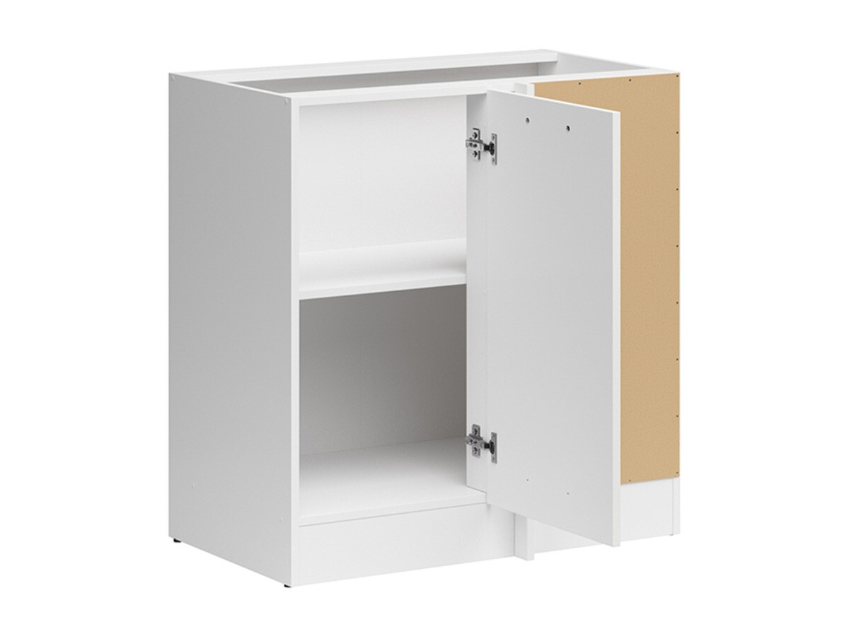 Moduļu stūra skapis Line White 101