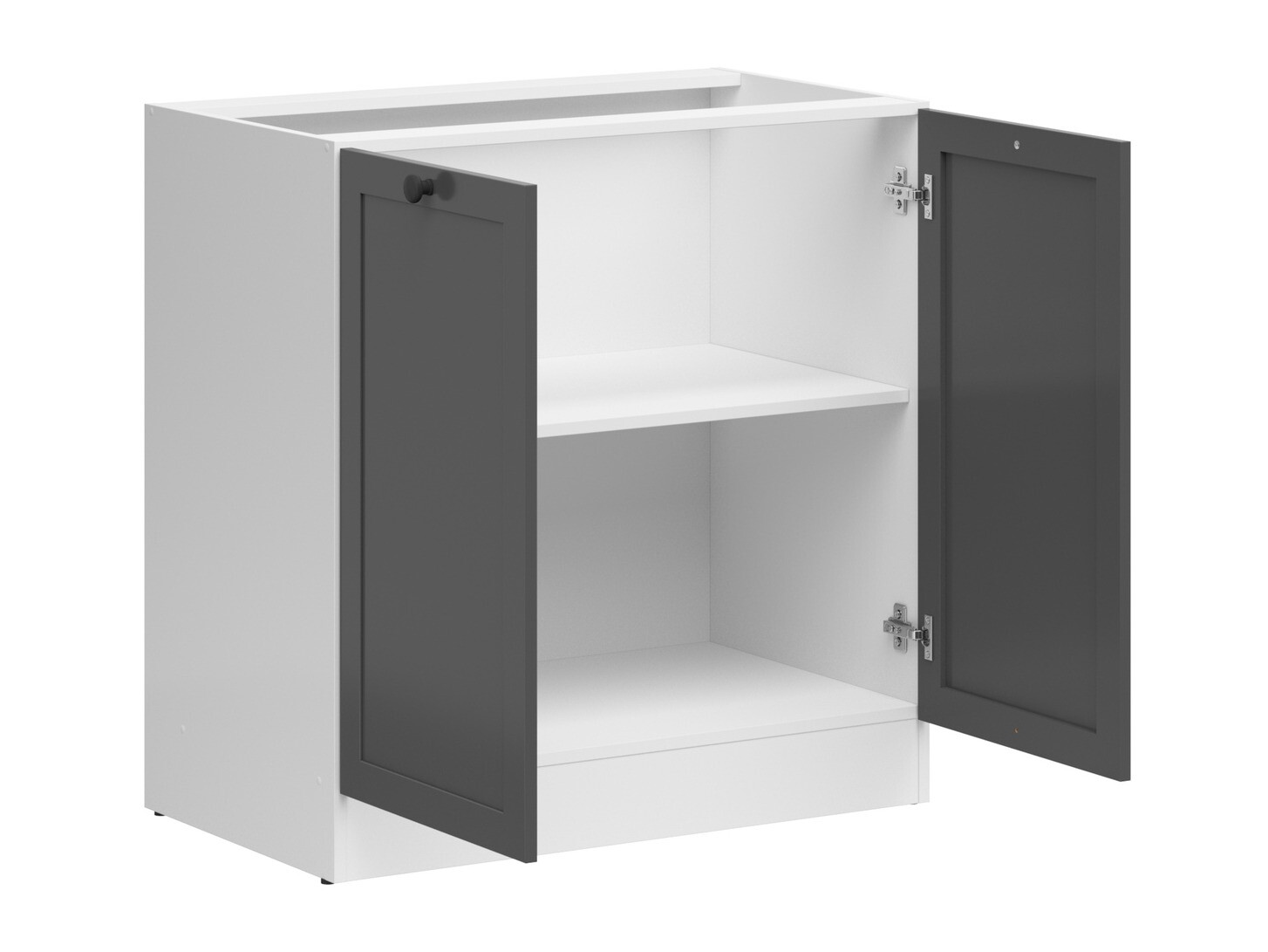 Moduļu skapis ar durvīm Classic Grey 108