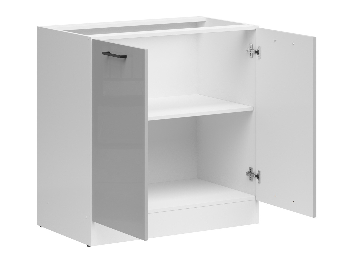 Moduļu skapis ar durvīm Line Grey 108