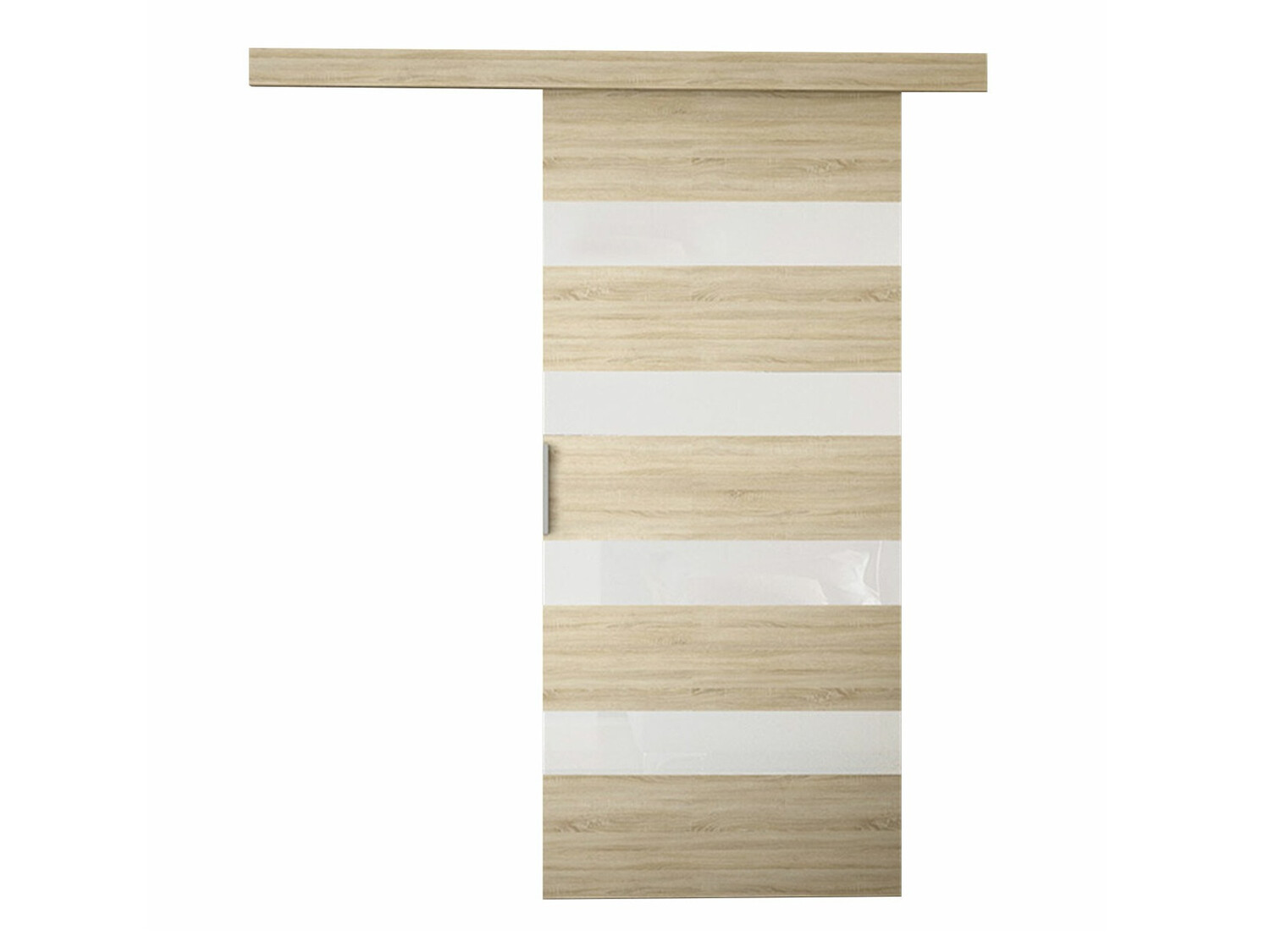 Bīdāmas durvis Closico 173 (Sonomas ozols + Balts)