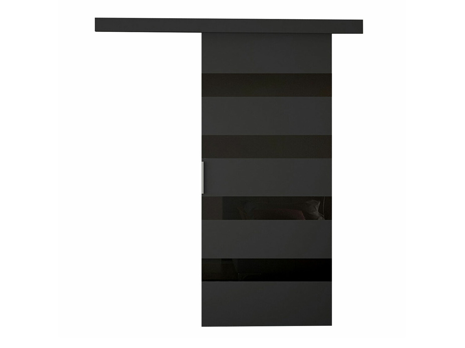 Bīdāmas durvis Closico 174 (Melns)