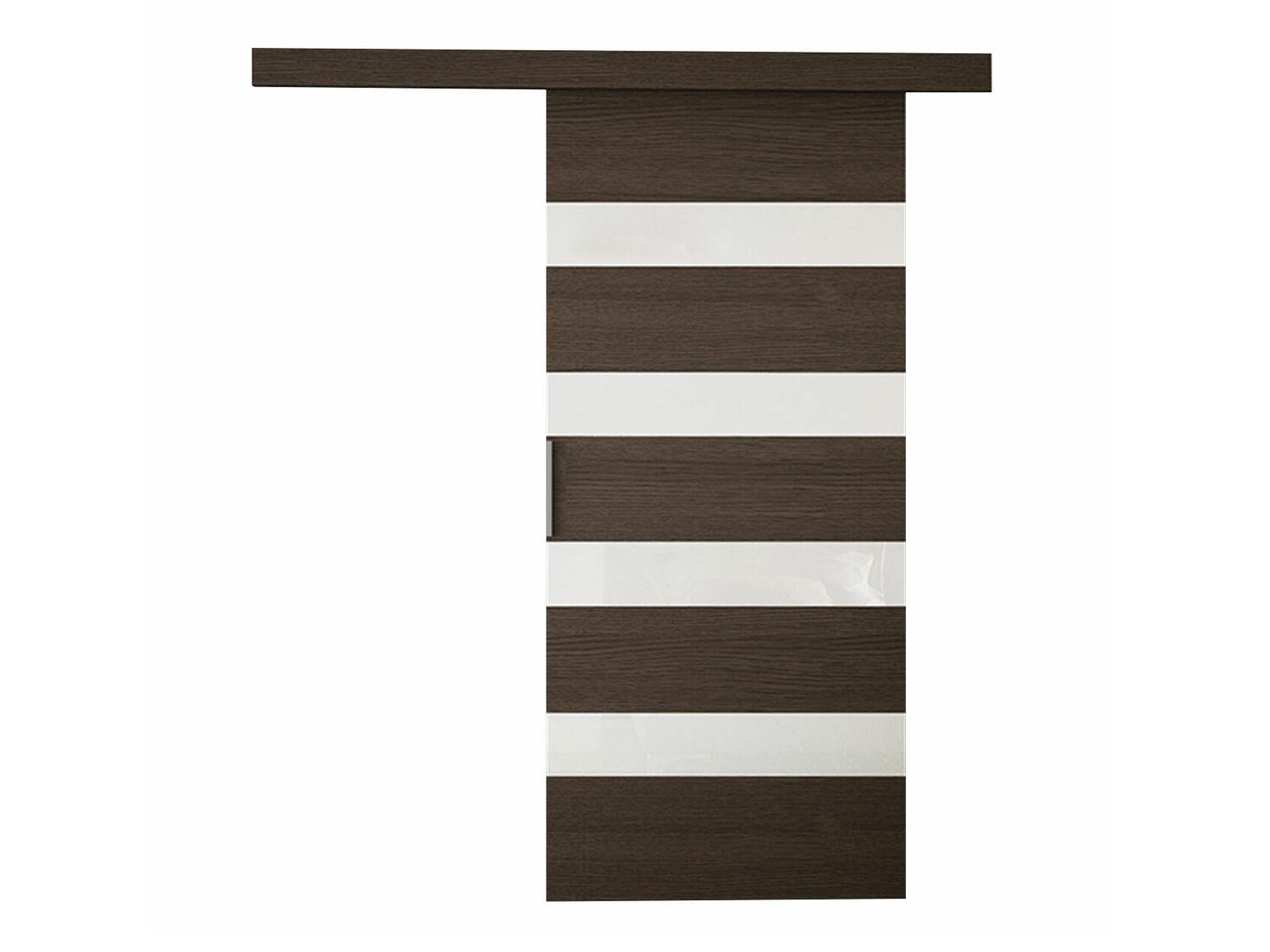 Раздвижные двери Closico 174 (Коричневый + Белый)