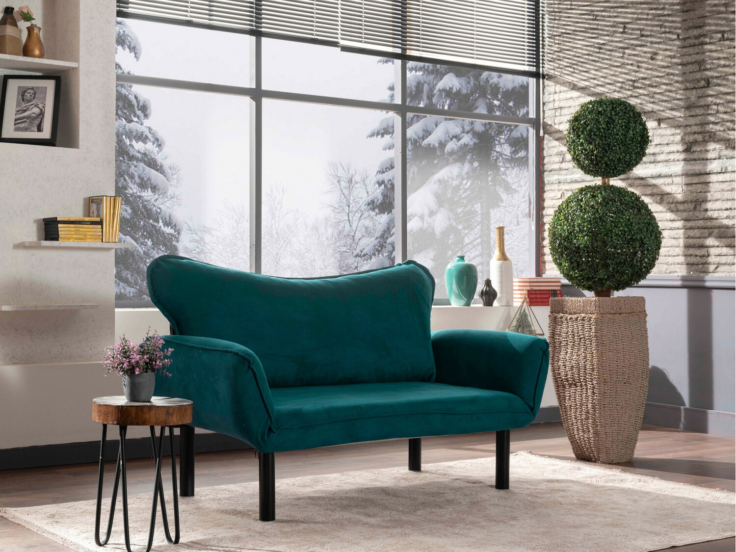 Диван Altadena 110 (Бирюзовый)