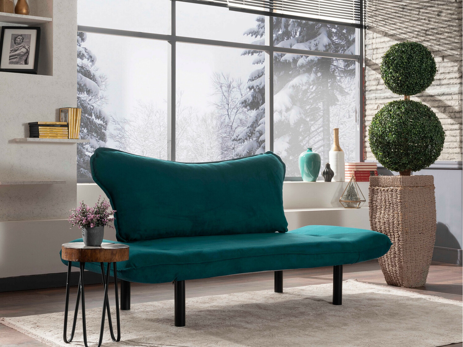 Диван Altadena 110 (Бирюзовый)