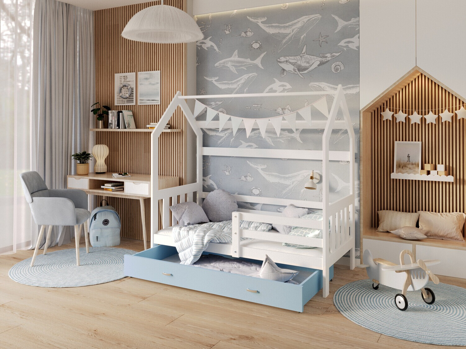 Кровать Aurora 122 (Белый)