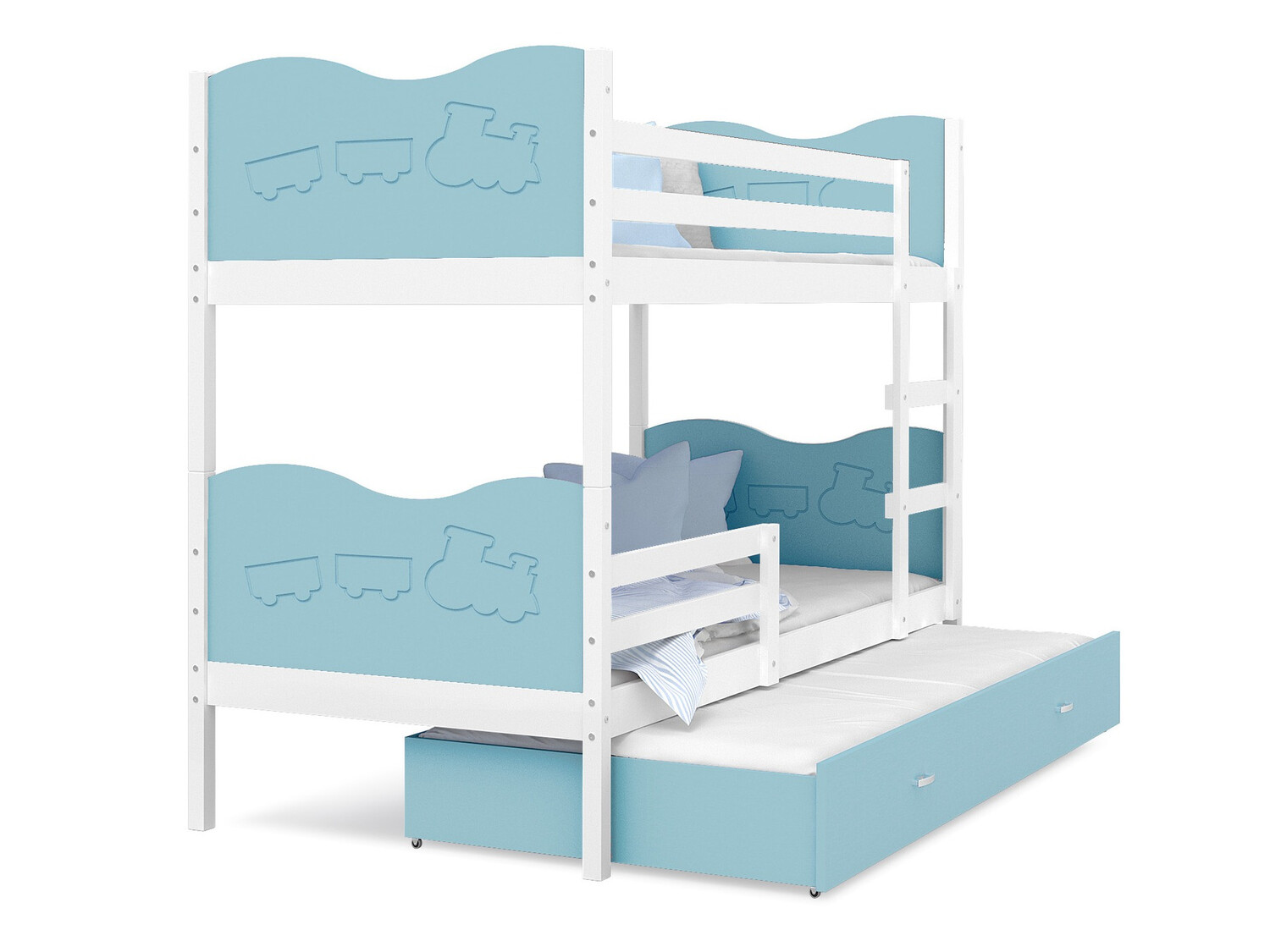 Divstāvu gulta Aurora 111 (Balts)